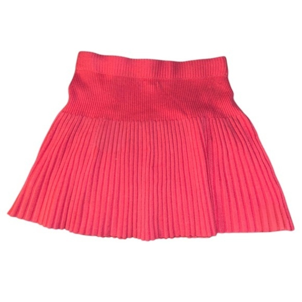 Aerie Take Charge Wool Sweater Skirt Women’s Pink Punch size xs